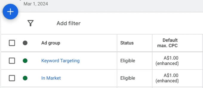 Live Keyword Targeting